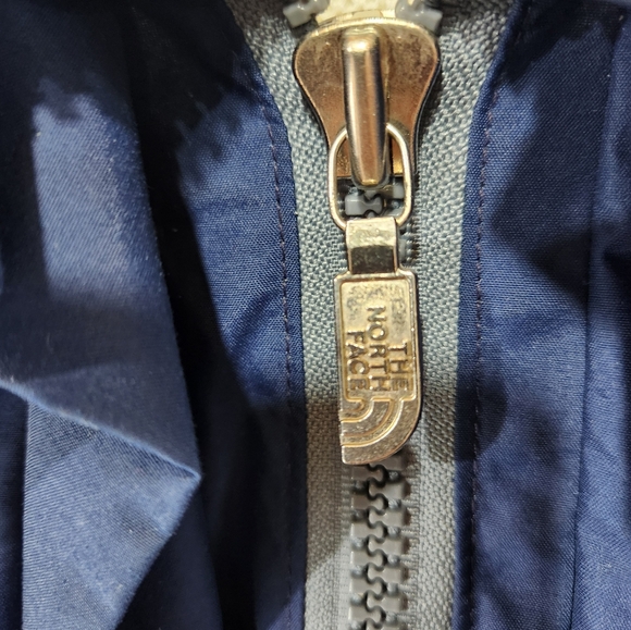 VERY RARE! Light Blue Label NORTH FACE Navy Blue Goretex Jacket MADE IN UK sz M - Picture 6 of 14